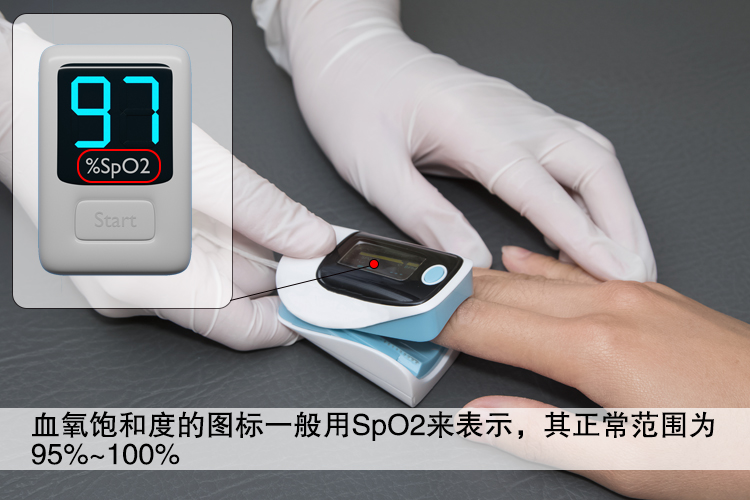 血氧饱和度图片