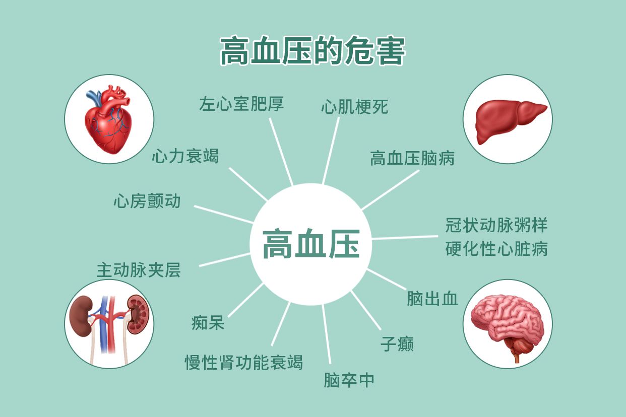 高血压的危害图片 | 百度健康·医学科普