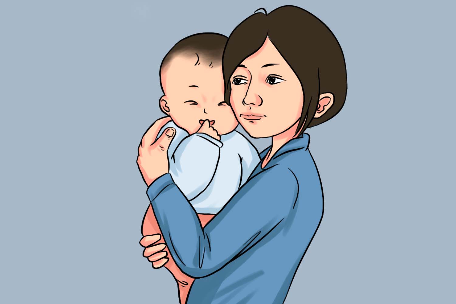 婴儿颈部稳定训练图解