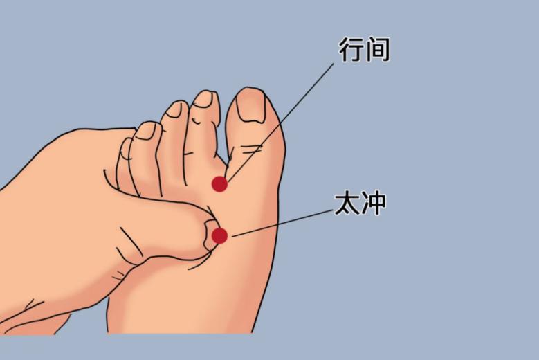 太冲的准确位置图和作用的准确位置图关 | 百度健康·医学科普