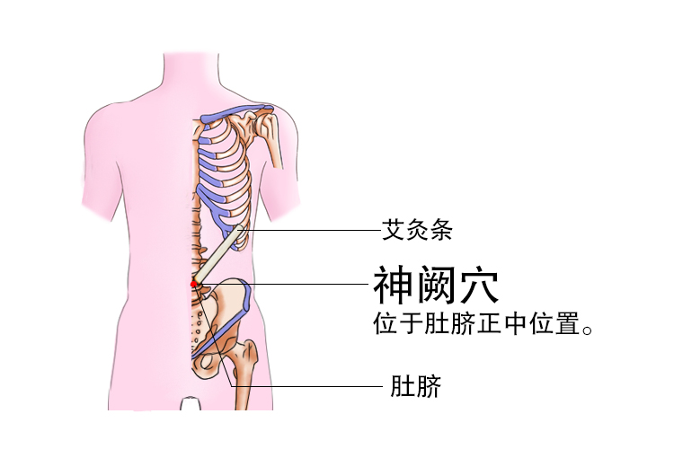 脾胃虚弱艾灸全图