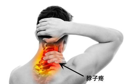后背疼痛位置图片